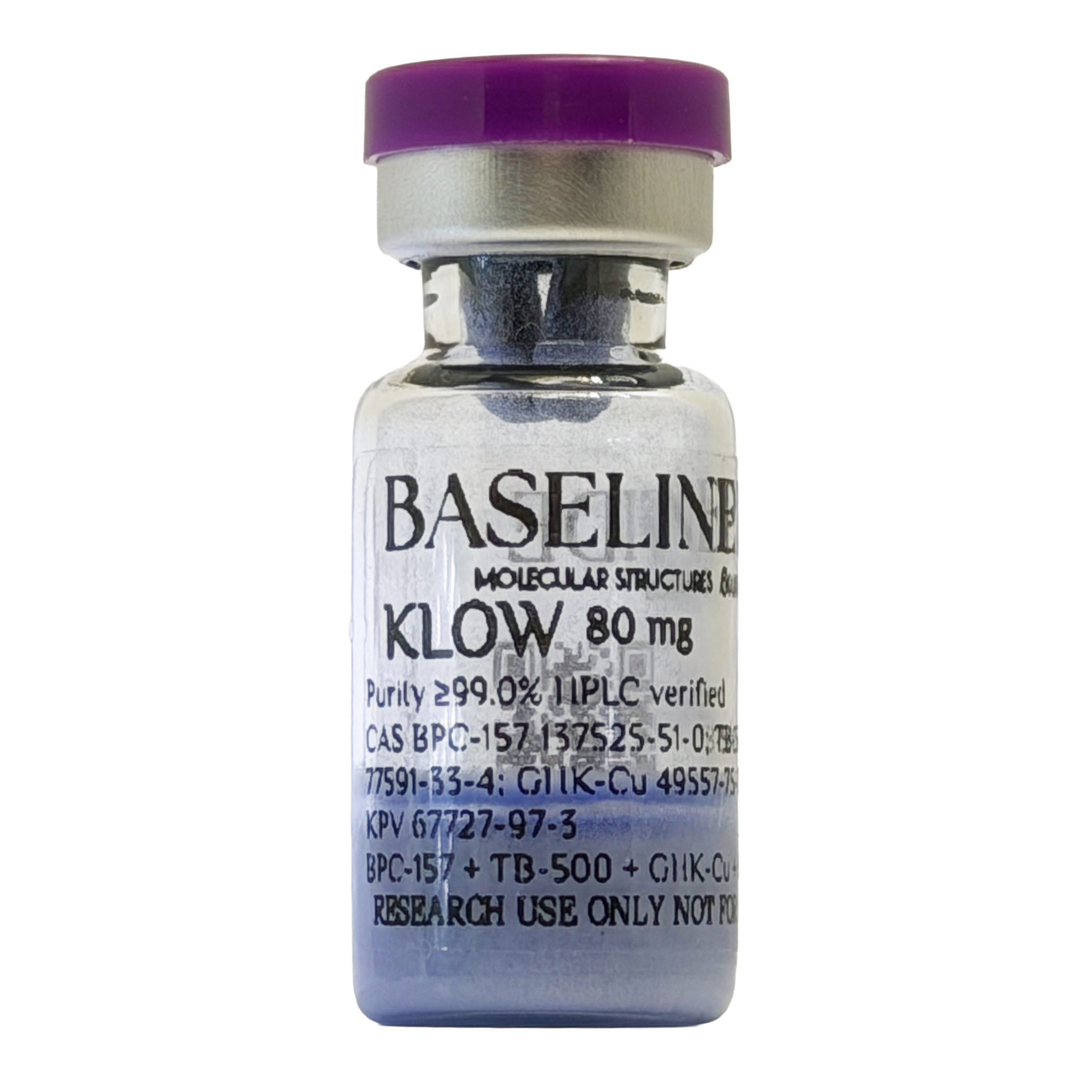 KLOW 80mg research vial